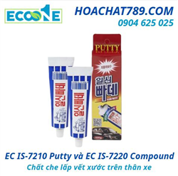 EC IS-7210 Putty và EC IS-7220 Compound Chất che lấp vết xước trên thân xe